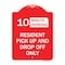 Signmission Minute Parking Resident Pick-Up and Drop-Off Only Choose Your Limit Minute Parking, RW-1824-23875 A-DES-RW-1824-23875 - alternate 1